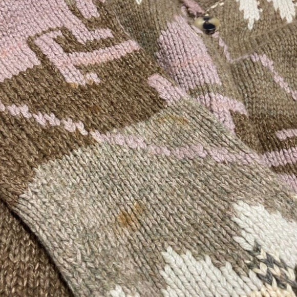 Ralph Lauren Multicolor Geometric Knit Cardigan - Picture 12 of 12